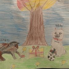 Валерия Денисовна Конина в конкурсе «Замурчательные рисунки»