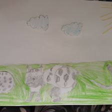 Филипп Коротков в конкурсе «Замурчательные рисунки»