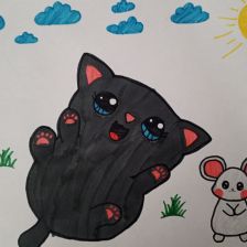 Аделина Дмитриевна Сметанина в конкурсе «Замурчательные рисунки»