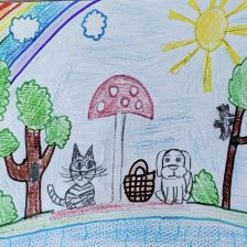 Егор Витальевич Макаров в конкурсе «Замурчательные рисунки»