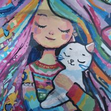 Стефания Ярославовна Сахник в конкурсе «Замурчательные рисунки»