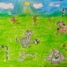 София Стар в конкурсе «Замурчательные рисунки»