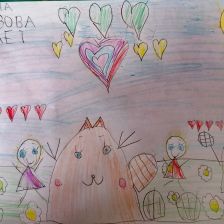 Полина Александровна Морозова в конкурсе «Замурчательные рисунки»