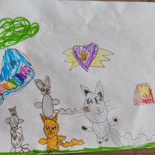 Малика Ильдаровна Габдеева в конкурсе «Замурчательные рисунки»