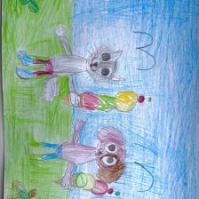 Коля Алексеевич Седин в конкурсе «Замурчательные рисунки»