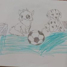 Даниял Сергеевич Каймарасов в конкурсе «Замурчательные рисунки»