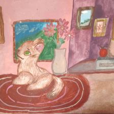 Василиса Сергеевна Швынденкова в конкурсе «Замурчательные рисунки»