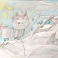 Тимур Немков в конкурсе «Замурчательные рисунки»