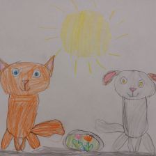 Макар Викторович Елеферов в конкурсе «Замурчательные рисунки»