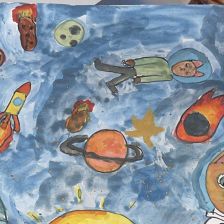 Тина Алексеевна Столпанова в конкурсе «Замурчательные рисунки»