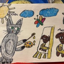 Елизавета Дмитриевна Аладина в конкурсе «Замурчательные рисунки»