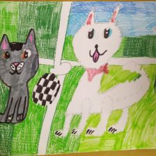 Полина Юрьевна Подгородецкая в конкурсе «Замурчательные рисунки»