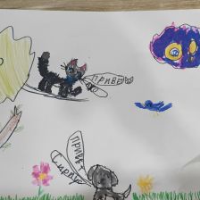 Олеся Русакова в конкурсе «Замурчательные рисунки»