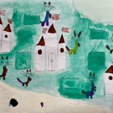 Варвара Никитина в конкурсе «Замурчательные рисунки»