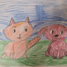 Кира Сергеевна Деева в конкурсе «Замурчательные рисунки»