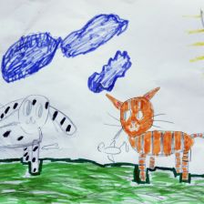 Вероника Дмитриевна Таскаева в конкурсе «Замурчательные рисунки»