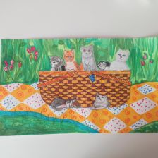 Варвара Анатольевна Гущина в конкурсе «Замурчательные рисунки»