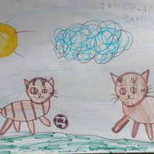 Агния Терехова в конкурсе «Замурчательные рисунки»