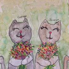 Анна Максимовна Пожарская в конкурсе «Замурчательные рисунки»