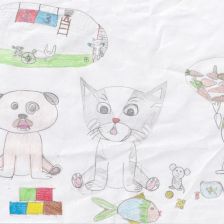 Каролина Зюкина в конкурсе «Замурчательные рисунки»