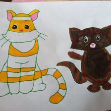 Каролина Вячеславовна Петракова в конкурсе «Замурчательные рисунки»