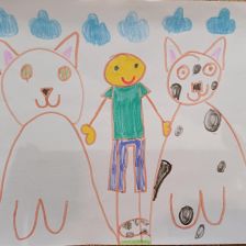 Милана Евгеньевна Зубкова в конкурсе «Замурчательные рисунки»