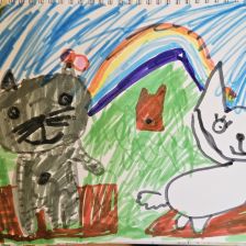 Алиса Александровна Рудеева в конкурсе «Замурчательные рисунки»