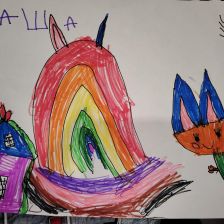 Александра в конкурсе «Замурчательные рисунки»