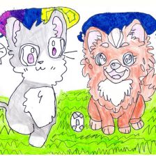 Алиса Кирилловна Капустина в конкурсе «Замурчательные рисунки»