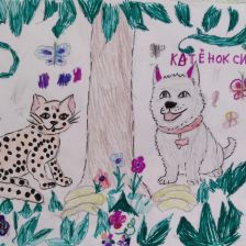 Анна Романовна Желтова в конкурсе «Замурчательные рисунки»