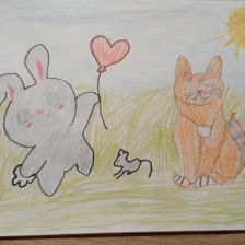 Артём Одиноков в конкурсе «Замурчательные рисунки»