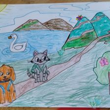 Екатерина Викторовна Лапикова в конкурсе «Замурчательные рисунки»