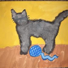 Настя Тетюхина в конкурсе «Замурчательные рисунки»