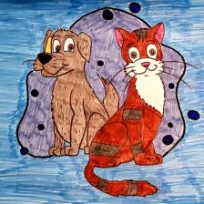 ВИКТОРИЯ ИВАНОВНА ТРАПЕЗНИКОВА в конкурсе «Замурчательные рисунки»