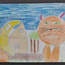 Лена Михайловна Куксова в конкурсе «Замурчательные рисунки»