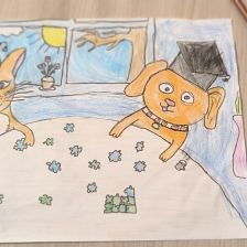 Василиса Витальевна Кузнецова в конкурсе «Замурчательные рисунки»