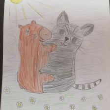 Милана Круглова в конкурсе «Замурчательные рисунки»