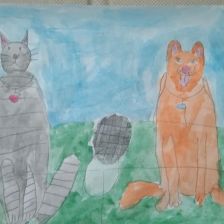 Таисия Сергеевна Быкова в конкурсе «Замурчательные рисунки»