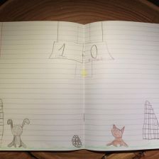 Никита в конкурсе «Замурчательные рисунки»