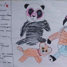 Ульяна Денисовна Тарасова в конкурсе «Замурчательные рисунки»