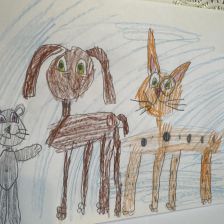 Екатерина Владимировна Аброшина в конкурсе «Замурчательные рисунки»