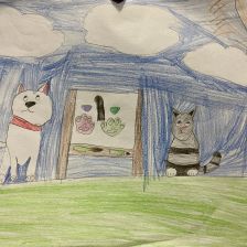 Илья Едемский в конкурсе «Замурчательные рисунки»