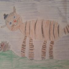 Настя в конкурсе «Замурчательные рисунки»