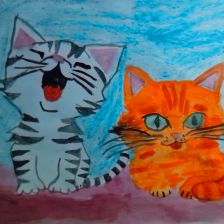 Милана Дмитриевна Степовая в конкурсе «Замурчательные рисунки»