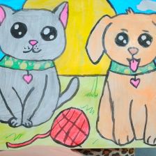 Софья Константиновна Перевозчикова в конкурсе «Замурчательные рисунки»