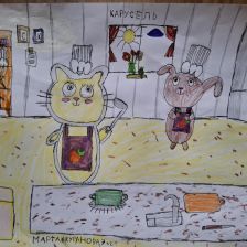 Марта Олеговна Куранова в конкурсе «Замурчательные рисунки»