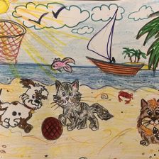 Демид Владимирович Вишняков в конкурсе «Замурчательные рисунки»