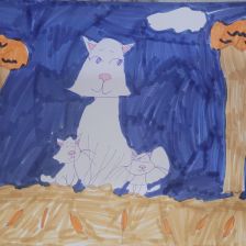 Анастасия Леонидовна Белякина в конкурсе «Замурчательные рисунки»