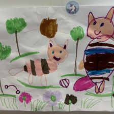 Мадина Айдаровна Фатхутдинова в конкурсе «Замурчательные рисунки»