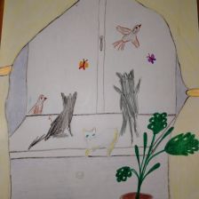 Кирилл в конкурсе «Замурчательные рисунки»